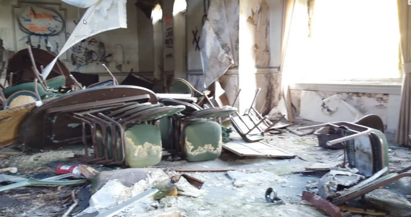 New Hawthorne Valley Country Club (Hawthorne Valley Golf Course) - Video Screen Shot From Westland Gazette (newer photo)